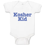 Baby Clothes Kosher Kid Jewish Tradition Heritage Shows Obedient God Cotton