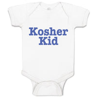 Baby Clothes Kosher Kid Jewish Tradition Heritage Shows Obedient God Cotton