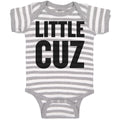 Baby Clothes Little Cuz Baby Bodysuits Boy & Girl Newborn Clothes Cotton