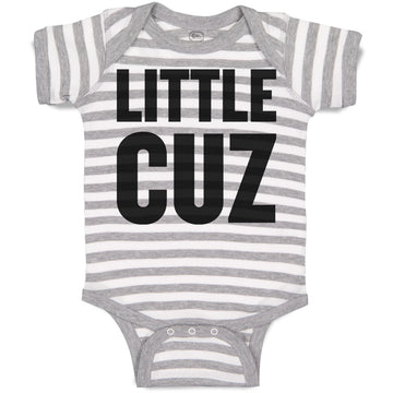 Baby Clothes Little Cuz Baby Bodysuits Boy & Girl Newborn Clothes Cotton