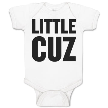 Baby Clothes Little Cuz Baby Bodysuits Boy & Girl Newborn Clothes Cotton