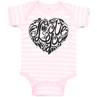 Baby Clothes Love You Romantic Heart Design Baby Bodysuits Boy & Girl Cotton