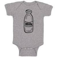 Baby Clothes Milk Transparency Bottle Baby Bodysuits Boy & Girl Cotton