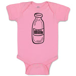 Baby Clothes Milk Transparency Bottle Baby Bodysuits Boy & Girl Cotton