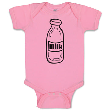 Baby Clothes Milk Transparency Bottle Baby Bodysuits Boy & Girl Cotton