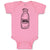 Baby Clothes Milk Transparency Bottle Baby Bodysuits Boy & Girl Cotton