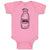 Baby Clothes Milk Transparency Bottle Baby Bodysuits Boy & Girl Cotton