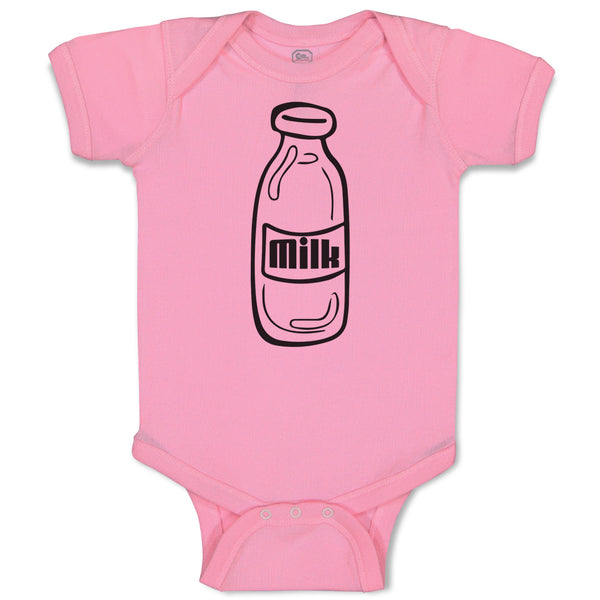 Baby Clothes Milk Transparency Bottle Baby Bodysuits Boy & Girl Cotton