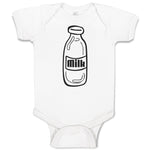 Baby Clothes Milk Transparency Bottle Baby Bodysuits Boy & Girl Cotton