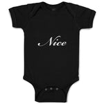 Baby Clothes Nice Typography Letter Baby Bodysuits Boy & Girl Cotton