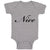 Baby Clothes Nice Typography Letter Baby Bodysuits Boy & Girl Cotton