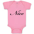 Baby Clothes Nice Typography Letter Baby Bodysuits Boy & Girl Cotton