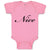 Baby Clothes Nice Typography Letter Baby Bodysuits Boy & Girl Cotton