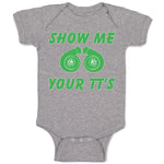 Baby Clothes Show Me Your Tt's Baby Bodysuits Boy & Girl Newborn Clothes Cotton