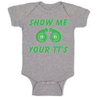 Baby Clothes Show Me Your Tt's Baby Bodysuits Boy & Girl Newborn Clothes Cotton