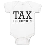 Tax Deduction Black Silhouette Rubber Stamp