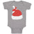 Baby Clothes Christmas Santa Claus Red Hat Baby Bodysuits Boy & Girl Cotton