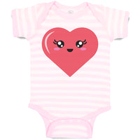 Love Heart with Face