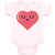 Love Heart with Face