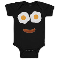 Baby Clothes Eggs and Sausage Baby Bodysuits Boy & Girl Newborn Clothes Cotton