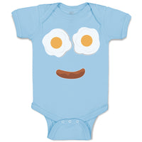 Baby Clothes Eggs and Sausage Baby Bodysuits Boy & Girl Newborn Clothes Cotton