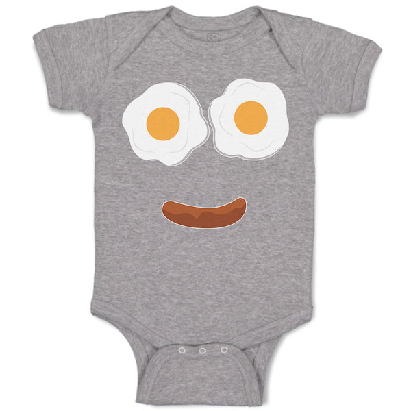 Baby Clothes Eggs and Sausage Baby Bodysuits Boy & Girl Newborn Clothes Cotton