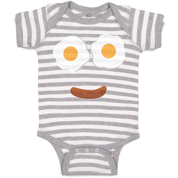 Baby Clothes Eggs and Sausage Baby Bodysuits Boy & Girl Newborn Clothes Cotton