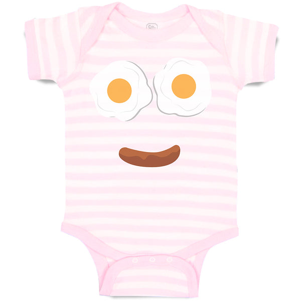 Baby Clothes Eggs and Sausage Baby Bodysuits Boy & Girl Newborn Clothes Cotton