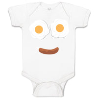 Baby Clothes Eggs and Sausage Baby Bodysuits Boy & Girl Newborn Clothes Cotton