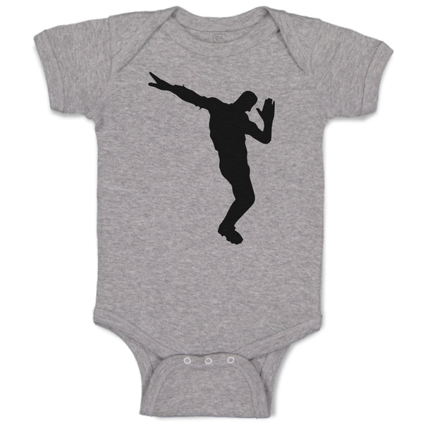 Baby Clothes Silhouette Floss Dance Style Position Baby Bodysuits Cotton