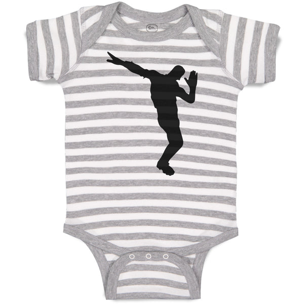 Baby Clothes Silhouette Floss Dance Style Position Baby Bodysuits Cotton
