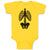 Baby Clothes Silhouette Human Anatomy Skull Bone Skeleton Baby Bodysuits Cotton