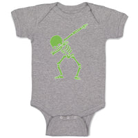 Baby Clothes Human Anatomy Skeleton Floss Dancing Style Baby Bodysuits Cotton