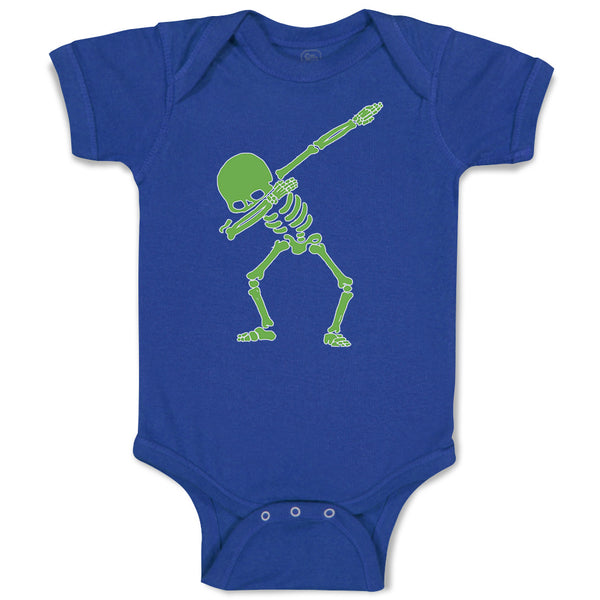 Baby Clothes Human Anatomy Skeleton Floss Dancing Style Baby Bodysuits Cotton