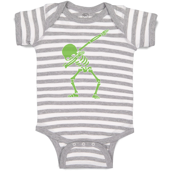 Baby Clothes Human Anatomy Skeleton Floss Dancing Style Baby Bodysuits Cotton