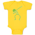 Baby Clothes Human Anatomy Skeleton Floss Dancing Style Baby Bodysuits Cotton