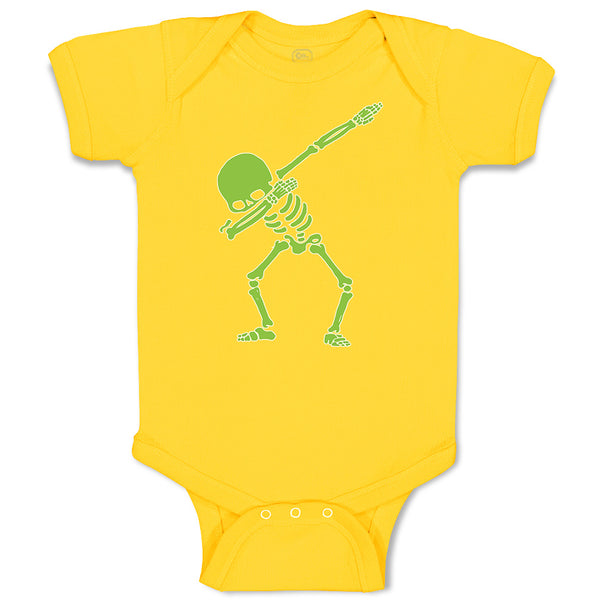 Baby Clothes Human Anatomy Skeleton Floss Dancing Style Baby Bodysuits Cotton