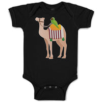 Baby Clothes Parrot Riding on Camel Baby Bodysuits Boy & Girl Cotton