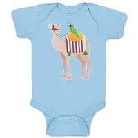 Baby Clothes Parrot Riding on Camel Baby Bodysuits Boy & Girl Cotton
