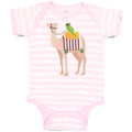 Baby Clothes Parrot Riding on Camel Baby Bodysuits Boy & Girl Cotton