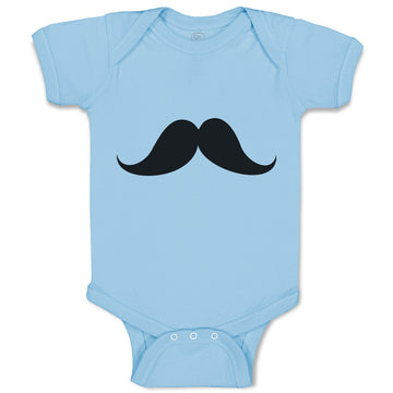 Baby Clothes Man's Facial Hair Mustache Baby Bodysuits Boy & Girl Cotton