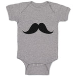 Baby Clothes Man's Facial Hair Mustache Baby Bodysuits Boy & Girl Cotton