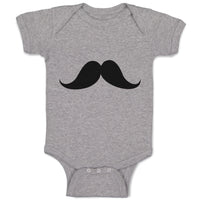 Baby Clothes Man's Facial Hair Mustache Baby Bodysuits Boy & Girl Cotton