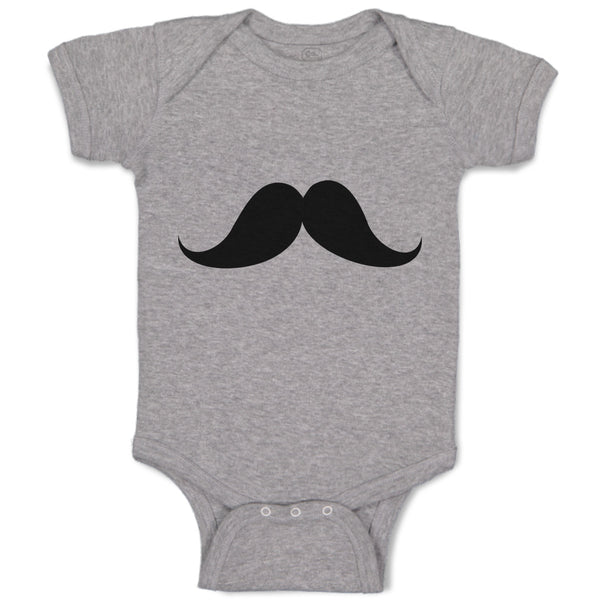 Baby Clothes Man's Facial Hair Mustache Baby Bodysuits Boy & Girl Cotton