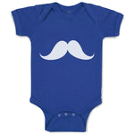 Baby Clothes Man's Facial Hair Mustache Baby Bodysuits Boy & Girl Cotton