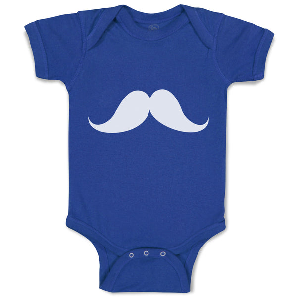 Baby Clothes Man's Facial Hair Mustache Baby Bodysuits Boy & Girl Cotton
