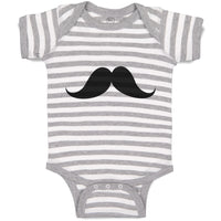 Baby Clothes Man's Facial Hair Mustache Baby Bodysuits Boy & Girl Cotton