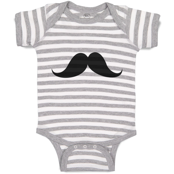 Baby Clothes Man's Facial Hair Mustache Baby Bodysuits Boy & Girl Cotton