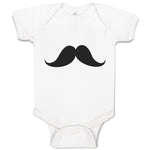 Baby Clothes Man's Facial Hair Mustache Baby Bodysuits Boy & Girl Cotton