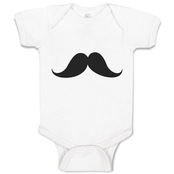 Baby Clothes Man's Facial Hair Mustache Baby Bodysuits Boy & Girl Cotton